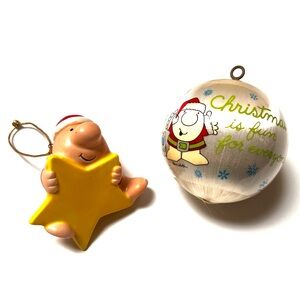 Vintage Ziggy Ornaments